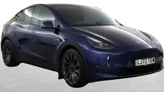 Blue Used 2023 Tesla Model Y Performance SUV | £30,849 (Fair price)