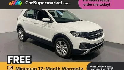 White Used 2023 VW T-Cross SE SUV | £14,997 (Fair price)
