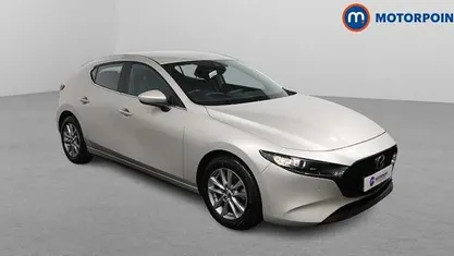 Silver Used 2022 Mazda 3 Hatchback | £15,299 (Fair price)