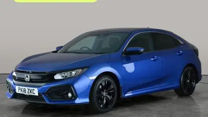 Używany Honda Civic SR 120 KM (88 kW) 2018 Niebieski Hatchback