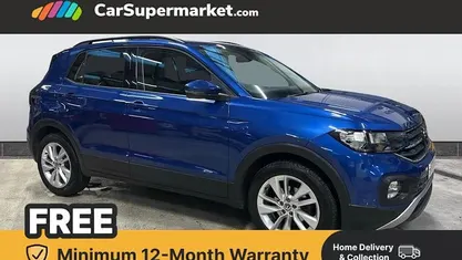 Used VW T-Cross SE 110 HP (80 kW) 2022 Blue SUV