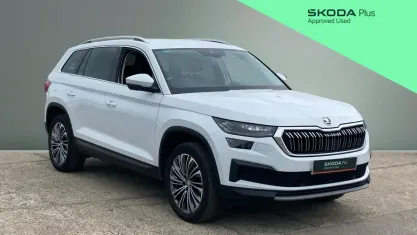 Used Skoda Kodiaq SE L Executive 150 HP (110 kW) 2023 White SUV