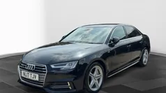 Black Used 2017 Audi A4 S-Line Sedan | £13,995 (Fair price)