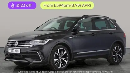 Black Used 2023 VW Tiguan R-line SUV | £25,580 (Fair price)