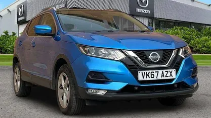 Used Nissan Qashqai Acenta 110 HP (80 kW) 2017 Blue SUV