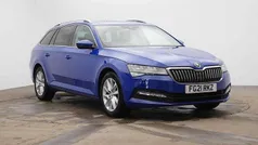Energy blue Used 2021 Skoda Superb SE Technology Estate | £19,495 (Fair price)