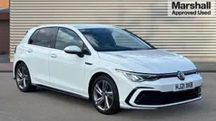 White Used 2021 VW Golf VIII R-line Hatchback | £17,490 (Fair price)
