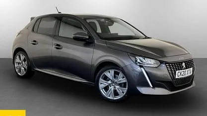 Used Peugeot 208 Allure 102 HP (75 kW) 2020 Grey Hatchback