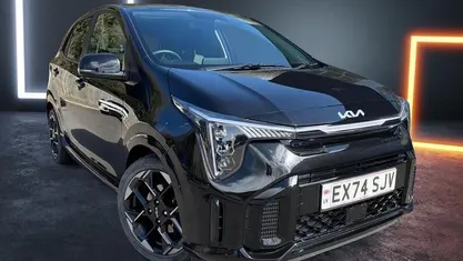 Used Kia Picanto GT-Line S 77 HP (56 kW) 2024 Black Hatchback