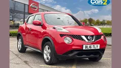 Red Used 2016 Nissan Juke Visia SUV | £5,980 (Fair price)
