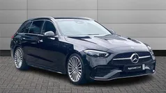 Black Used 2024 Mercedes C300e AMG Line Premium Estate | £33,550 (Good price)