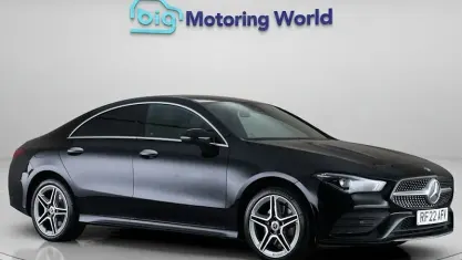 Used Mercedes CLA250e AMG Line Premium 218 HP (160 kW) 2022 Black Coupe
