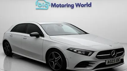 Used Mercedes A180 Executive 136 HP (100 kW) 2022 White Hatchback