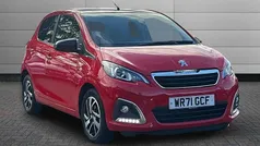 Red Used 2021 Peugeot 108 Allure Hatchback | £8,995 (Fair price)