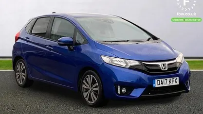 Blue Used 2017 Honda Jazz EX Hatchback | £9,699 (Fair price)