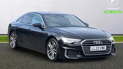Used Audi A6 S-Line 204 HP (150 kW) 2021 Black Sedan