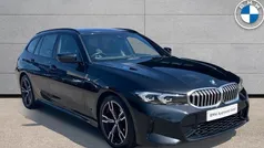 Black sapphire metallic paint Used 2023 BMW 320 M Sport Estate | £28,875 (Fair price)