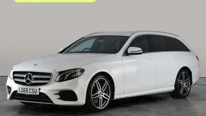 Gebraucht Mercedes E220 AMG line 194 PS (142 kW) 2019 Weiß Kombi