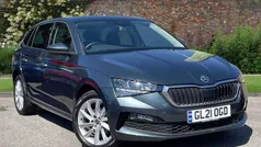 Quartz grey metallic Used 2021 Skoda Scala SE L Hatchback | £14,738 (Fair price)