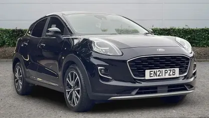 Used Ford Puma Titanium 125 HP (91 kW) 2021 Black SUV