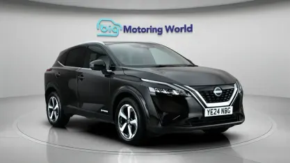 Used Nissan Qashqai N-Connecta 190 HP (139 kW) 2023 Black SUV