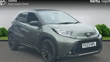 Used Toyota Aygo X Edition 72 HP (52 kW) 2023 Green SUV