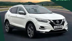White Used 2019 Nissan Qashqai Tekna+ SUV | £15,200 (Fair price)