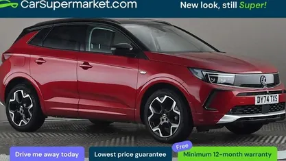 Used Vauxhall Grandland X Ultimate 131 HP (96 kW) 2024 Red SUV