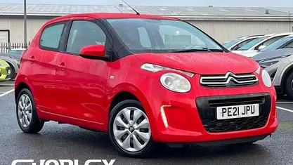 Red Used 2021 Citroën C1 Hatchback | £7,852 (Fair price)