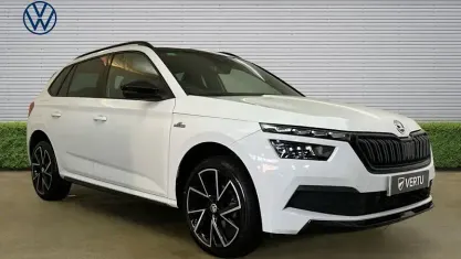 Used Skoda Kamiq Monte Carlo 150 HP (110 kW) 2022 White SUV