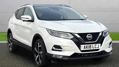 Used Nissan Qashqai Tekna 131 HP (96 kW) 2018 White SUV