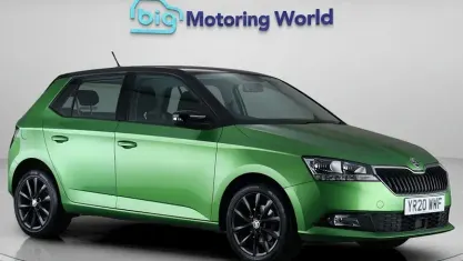 Used Skoda Fabia Colour Edition 95 HP (69 kW) 2020 Green Hatchback