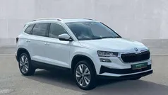 Moon white metallic Used 2024 Skoda Karoq SE L SUV | £25,998 (Fair price)