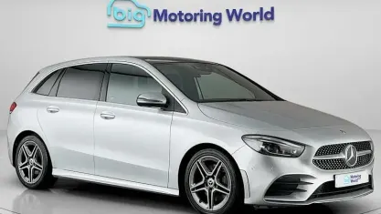 Used Mercedes B220 AMG Line Premium Plus 190 HP (139 kW) 2019 Silver Hatchback