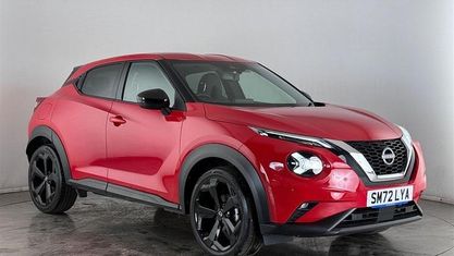 Używany Nissan Juke Tekna 114 KM (83 kW) 2022 Czerwony SUV
