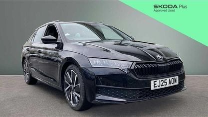 Używany Skoda Octavia SportLine 150 KM (110 kW) 2025 Czarny Kombi