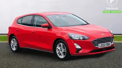 Used Ford Focus Zetec 125 HP (91 kW) 2021 Red Hatchback