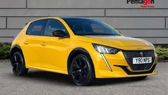Yellow Used 2021 Peugeot 208 Premium Hatchback | £13,499 (Fair price)