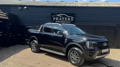 Used Ford Ranger Wildtrack 205 HP (150 kW) 2023 Black Pickup