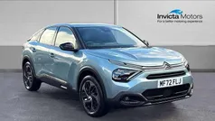 Iceland blue metallic Used 2022 Citroën C4 PureTech Hatchback | £14,000 (Fair price)