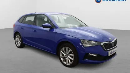 Used Skoda Scala SE L 95 HP (69 kW) 2023 Blue Hatchback