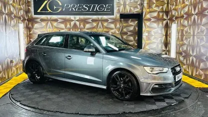 Used Audi A3 Sportback S-Line 184 HP (135 kW) 2014 Grey Hatchback