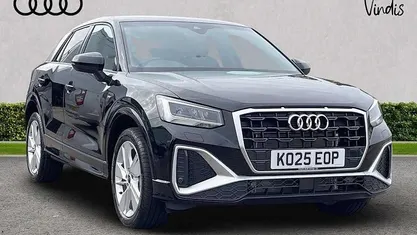 Black New 2025 Audi Q2 S-Line SUV | £28,162 (Fair price)