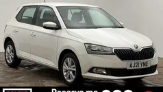 White Used 2021 Skoda Fabia SE Hatchback | £9,950 (Fair price)