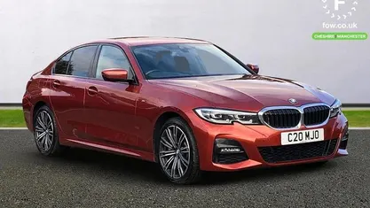Used BMW 330e M Sport 292 HP (214 kW) 2020 Orange Sedan
