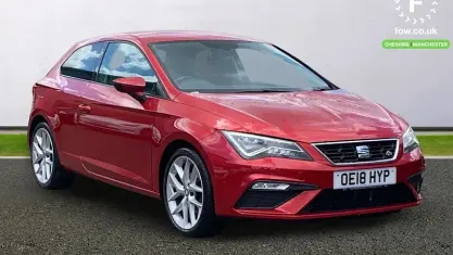 Used Seat Leon SC FR 125 HP (91 kW) 2018 Red Hatchback