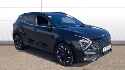 Second-hand Kia Sportage GT-Line 150 CP (110 kW) 2023 Negru SUV