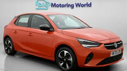 Used Vauxhall Corsa-e Comfort 100 kW (136 HP) 2020 Orange Hatchback