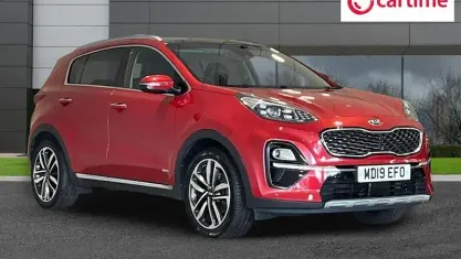 Used Kia Sportage 177 HP (130 kW) 2019 Red SUV