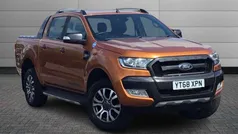 Orange Used 2018 Ford Ranger Wildtrack Pickup | £20,495 (Fair price)